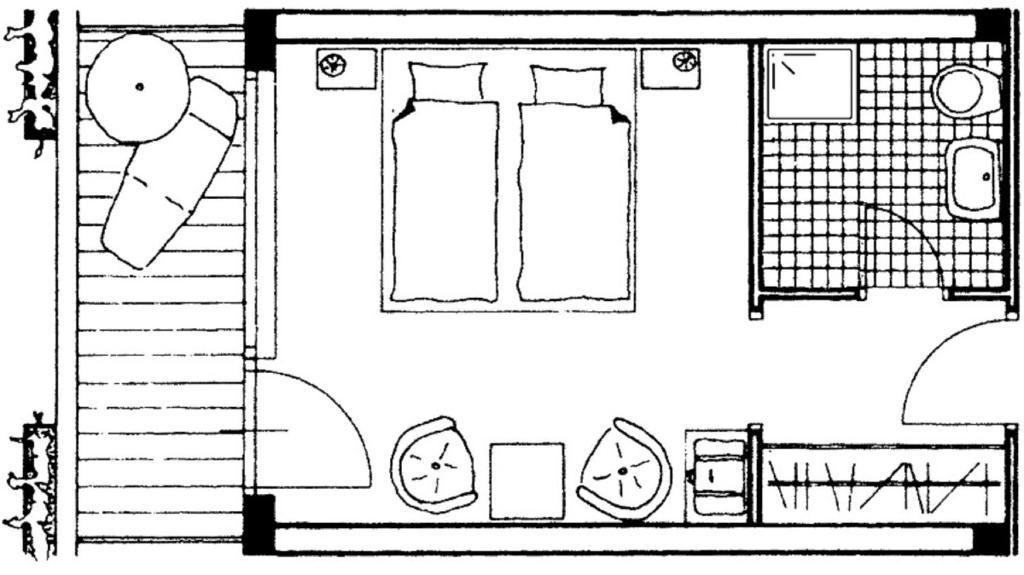Standard Doppelzimmer